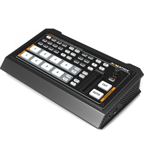 AVMATRIX HVS0402U 4-Channel Live Streaming Video Switcher